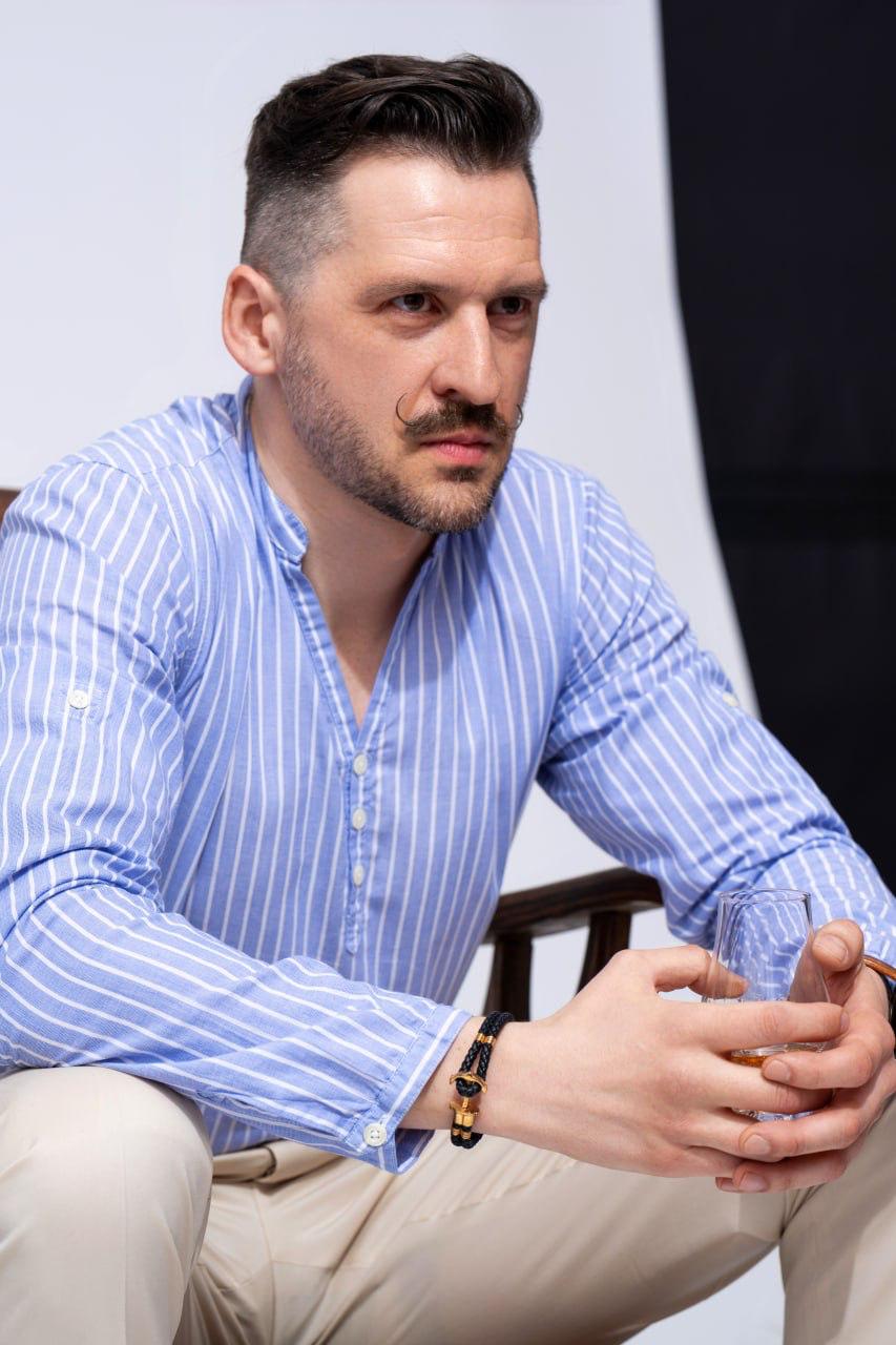 Stylizacja męska — portret